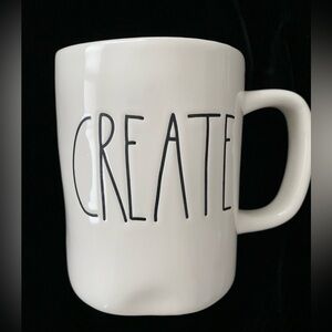 Rae Dunn White 'Create' Mug